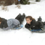 sledding